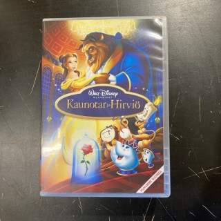 Kaunotar ja Hirviö (1991) DVD (VG+/M-) -animaatio-